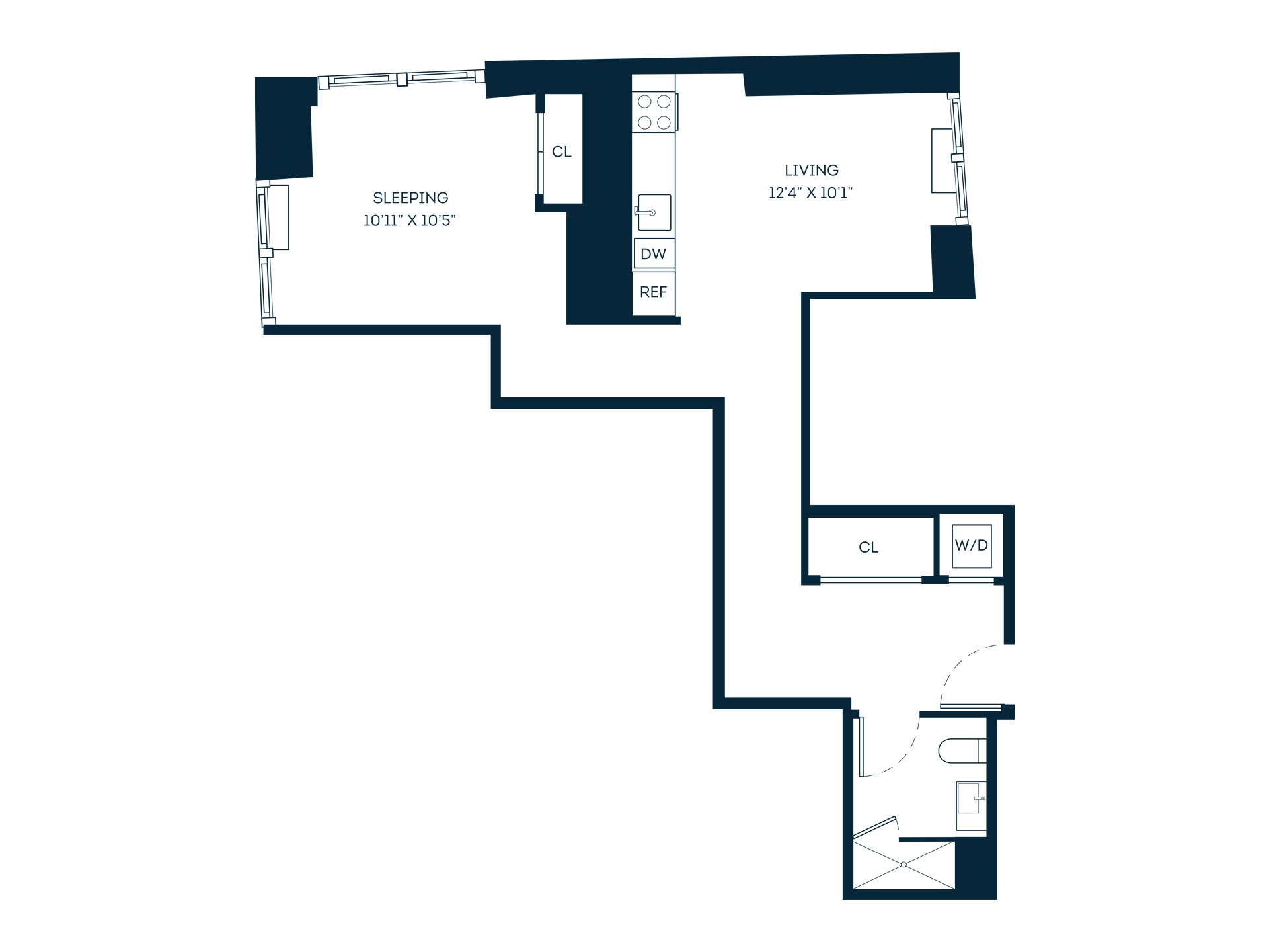 Floor plan layout diagram for 20bs10dv